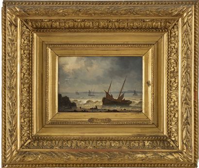 Henriette GUDIN (Paris, 1825-1892)
Paysage...