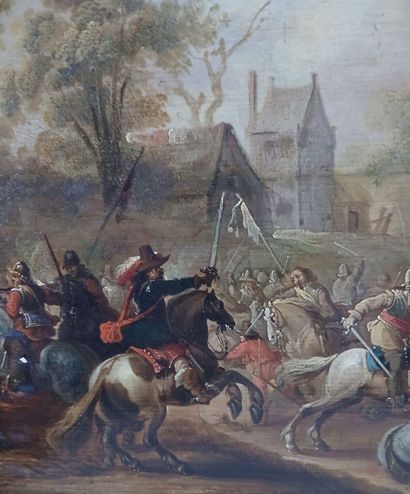 Pieter MEULENAER (Antwerp, 1602-1654)
Battle...