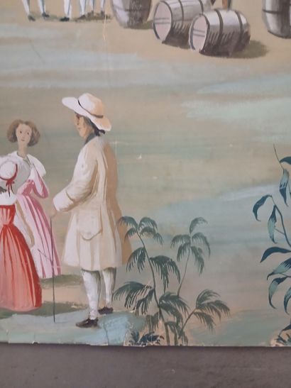 In the style of Manufacture ZUBER et Cie.
Panoramic...