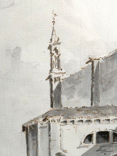 Giacomo GUARDI (Venice 1764-1835). 
Four...