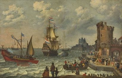 Abraham WILLAERTS (1603-1669)
French-Dutch...