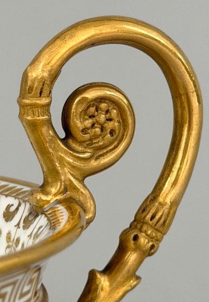 SÈVRES. 
A.B. porcelain cup from the Éloge...