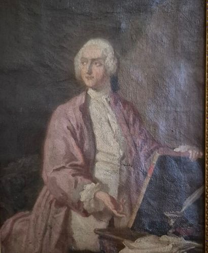 French school circa 1800, after Joseph AVED
Portrait...