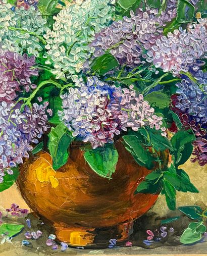 Pierre FOREST (1881–1971)
Vase with Flowers
Oil...