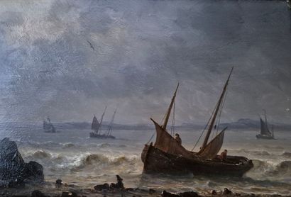 Henriette GUDIN (Paris, 1825-1892)
Paysage...