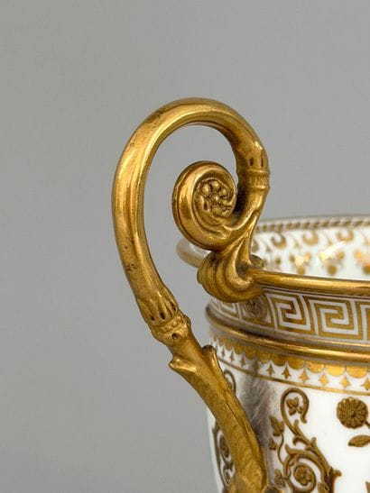 SÈVRES. 
A.B. porcelain cup from the Éloge...