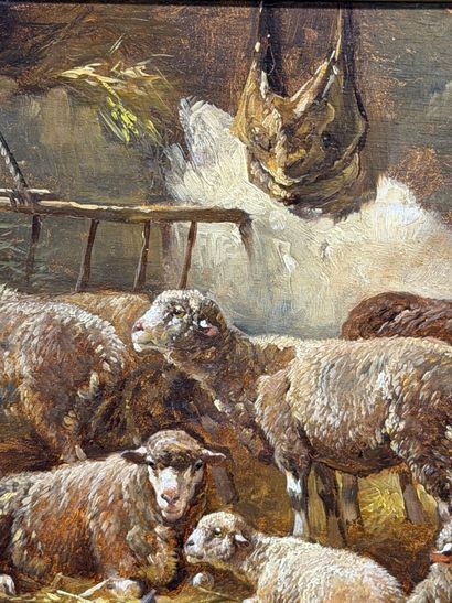 Charles-Ferdinand CERAMANO (1831-1909)
Sheep...