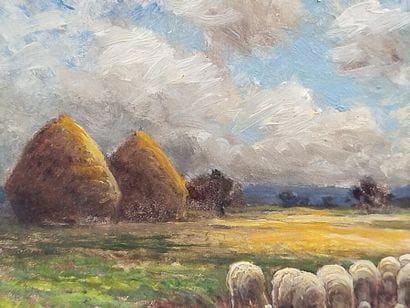 Jean-Ferdinand CHAIGNEAU (1830-1906) 
Landscape...