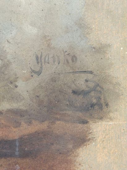 Wouterus I VERSCHUUR (1812-1874) 
Yanko,...