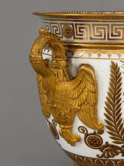 SÈVRES. 
Brachard porcelain sugar pot from...