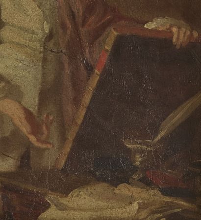 French school circa 1800, after Joseph AVED
Portrait...
