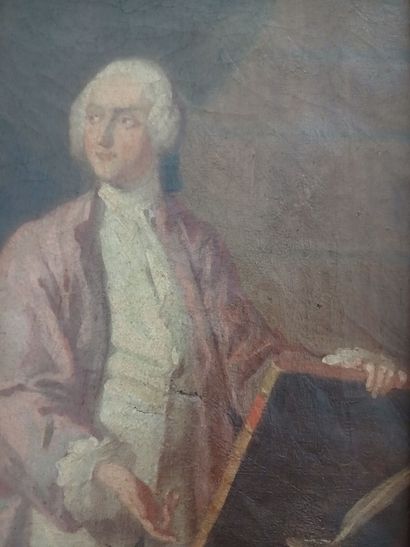 French school circa 1800, after Joseph AVED
Portrait...
