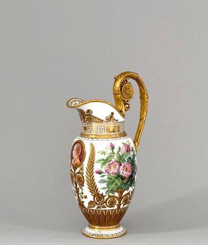 SÈVRES. 
Brachard porcelain milk jug from...