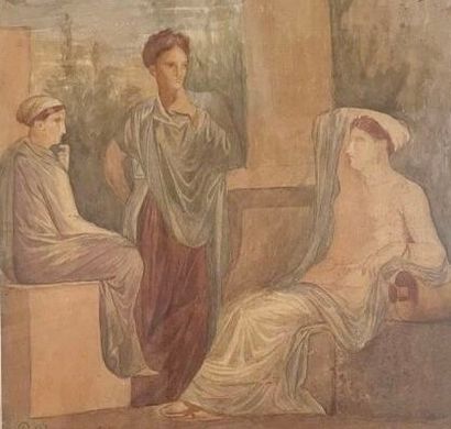 In the taste of Pierre PUVIS DE CHAVANNES...