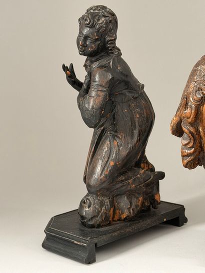 FRANCE, 17th century
Adoring Angels
Pair...