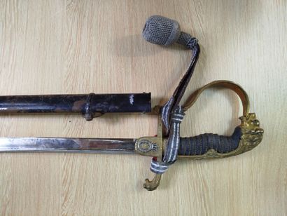 Sabre d'officier allemand attribué au 25e...