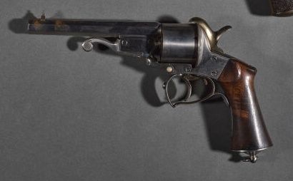 Revolver à broche système Javelle, six coups,...