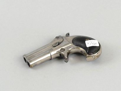 Pistolet Derringer Over Under, deux coups...