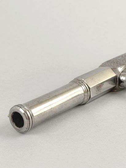 Pistolet à percussion Cusson Rossignol, un...
