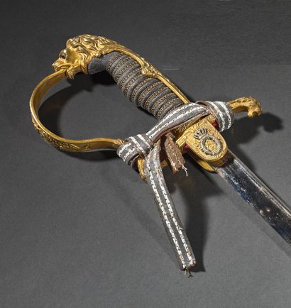 Sabre d'officier allemand attribué au 25e...
