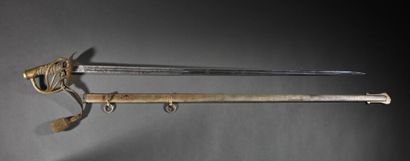 Sabre d'officier de cavalerie prussien modèle...