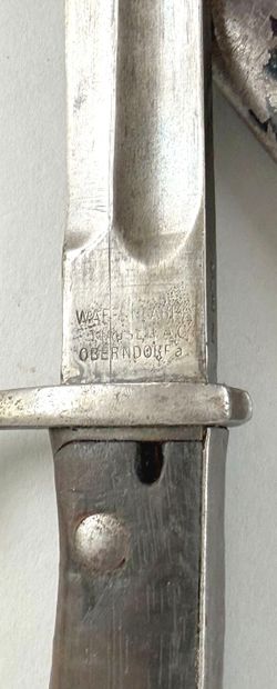 ALLEMAGNE 
Deux baïonnettes 
- Modèle 98-05....