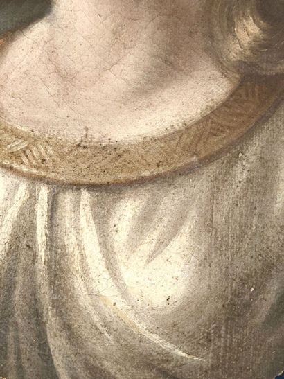 French School, c. 1800
Bust of a woman wearing...