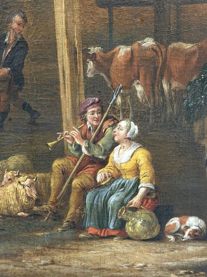 Attribuée à Mattheus Van HELMONT (1623-1674)...