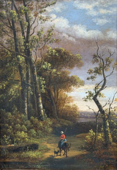Joseph Augustus KNIP (1777–1847)
Barbizon,...