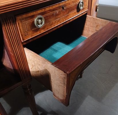 Grande table console dite 