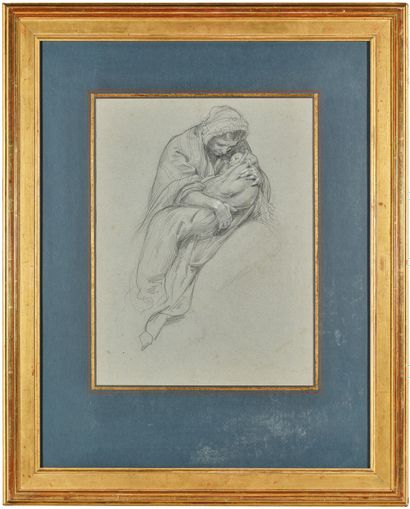 Henri PHILIPPOTEAUX (1815-1884) 
Mère et...
