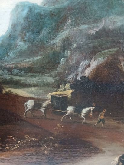École flamande du XVIIe siècle, suiveur de...