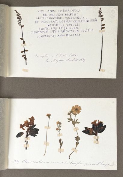 André DURAND (1807-1867)
Un album comprenant...