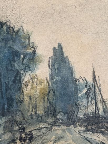 Johan-Barthold JONGKIND (1819–1891) 
Boats...