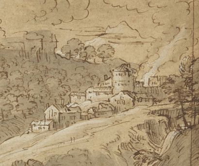 Attribué à Michel CORNEILLE (1642-1708)
L'attaque...