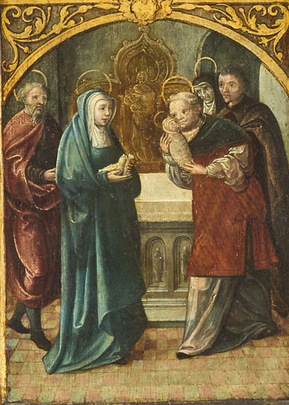 École anversoise vers 1540, suiveur de Quentin...