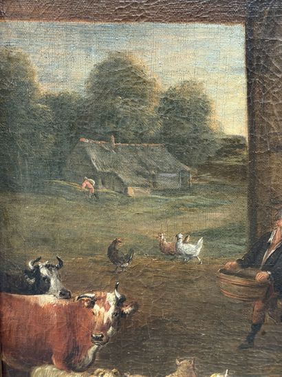 Attribuée à Mattheus Van HELMONT (1623-1674)...