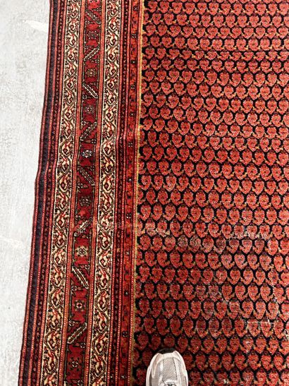 Tapis Ferrahan (chaîne et trame en coton,...