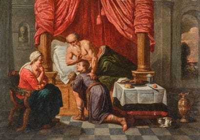 Atelier de Willem VAN HERP (1614-1677), d'après...