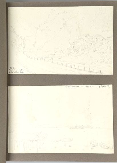 André DURAND (1807-1867)
Un album comprenant...