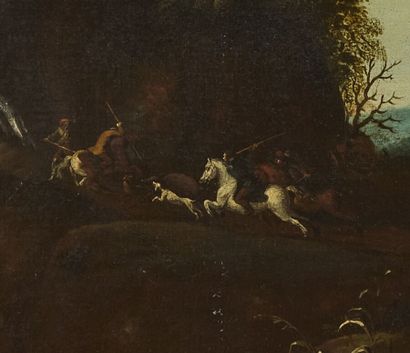 École flamande du XVIIe siècle, suiveur de...