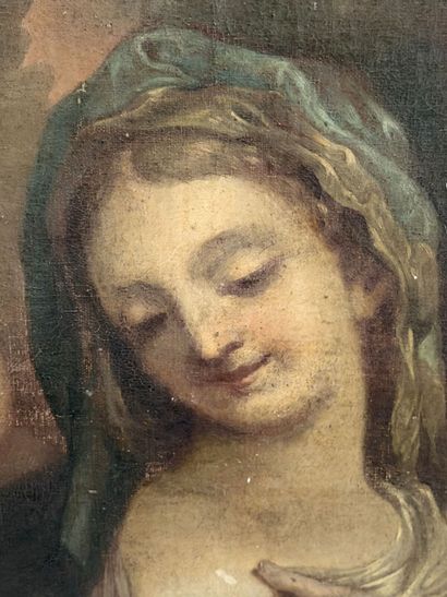 18th-Century Italian School 
Virgin and Child...