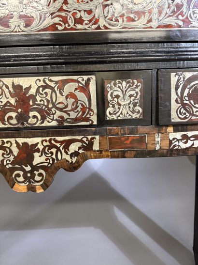 Cabinet made of ebony and blackened wood,...