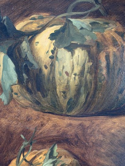 French School, c. 1800
Study of Pumpkins
Paper...