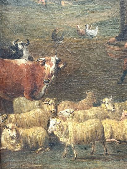 Attribuée à Mattheus Van HELMONT (1623-1674)...