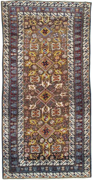 Tapis Chirvan Seikour (chaîne, trame et velours...