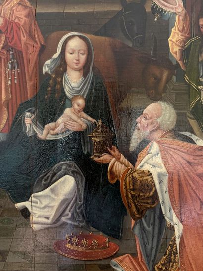 École flamande, vers 1520, entourage de Jan...