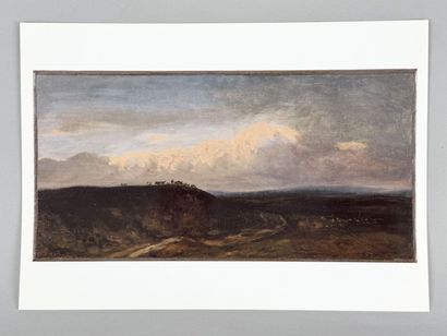 Théodore ROUSSEAU (1812–1867)
Panoramic Landscape
Oil...
