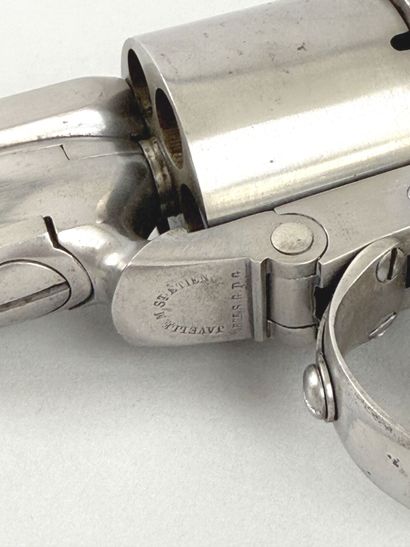 Revolver à broche système Javelle, six coups,...