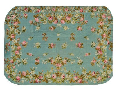 Tapis au point, France. 
Début du XXe siècle
(Parties...